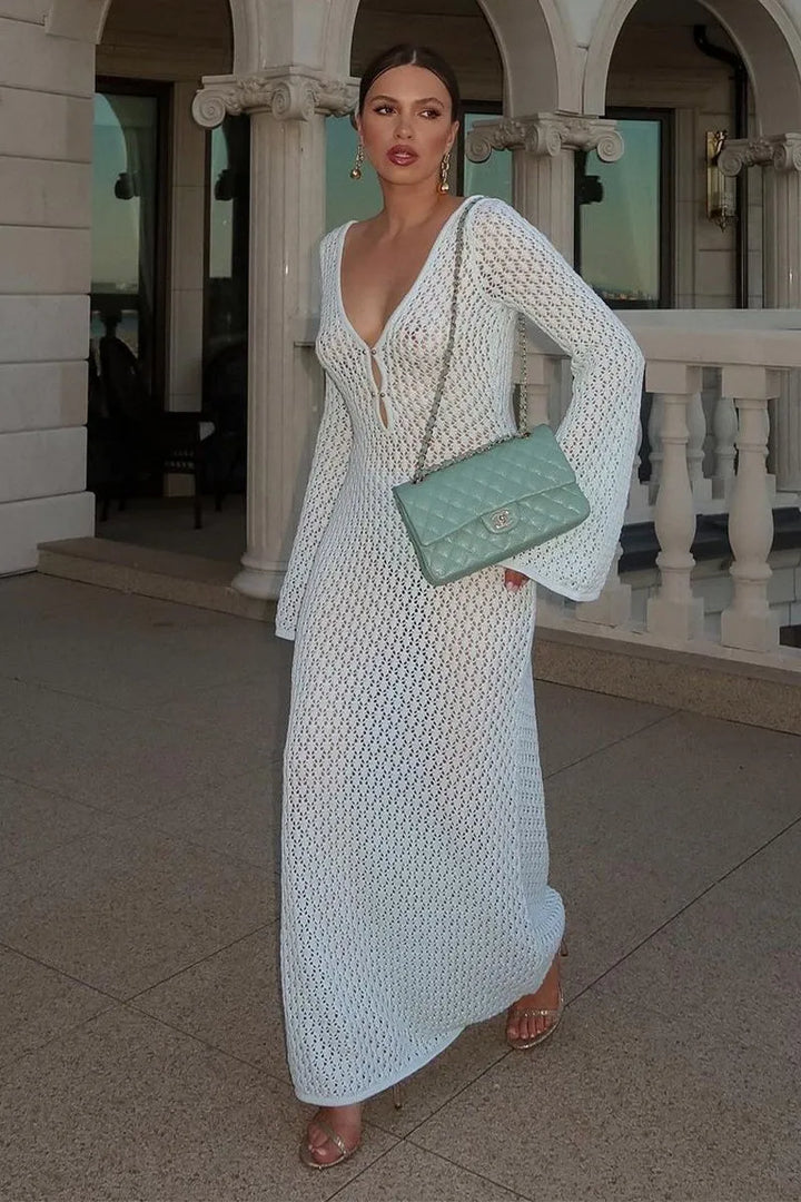Marina | Vestido Midi Crochet