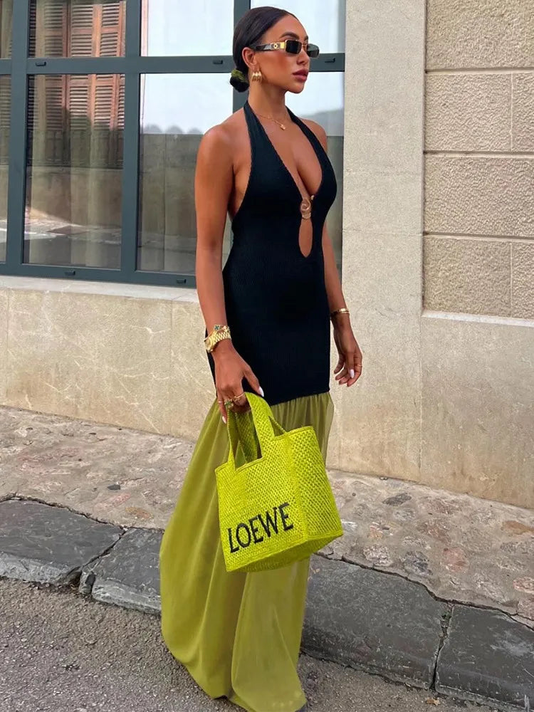 Lena | Vestido Largo Con Tirantes